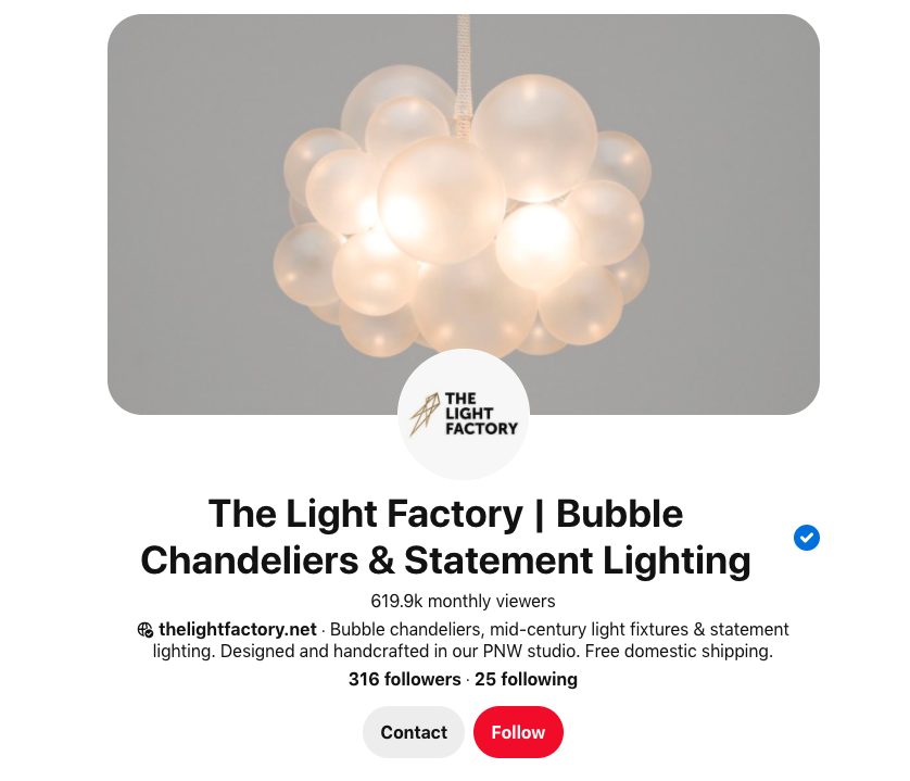 Pinterest Verified Merchant