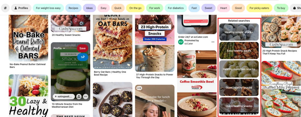 Related Searches on Pinterest