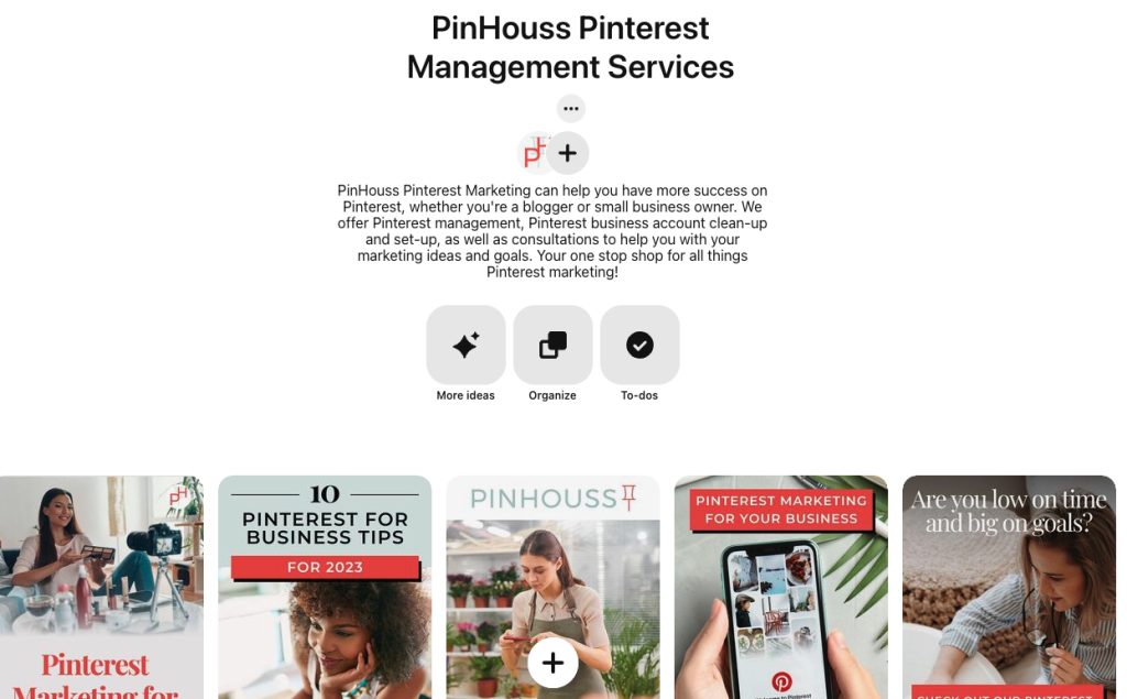 How to write Pinterest board names